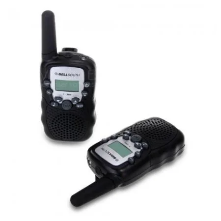 Paire de 2 mini talkie walkie - 22 canaux - portée 3 Km champ libre — image 1
